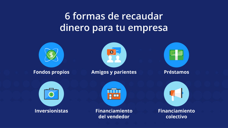 Seis maneras para reunir dinero para tu empresa